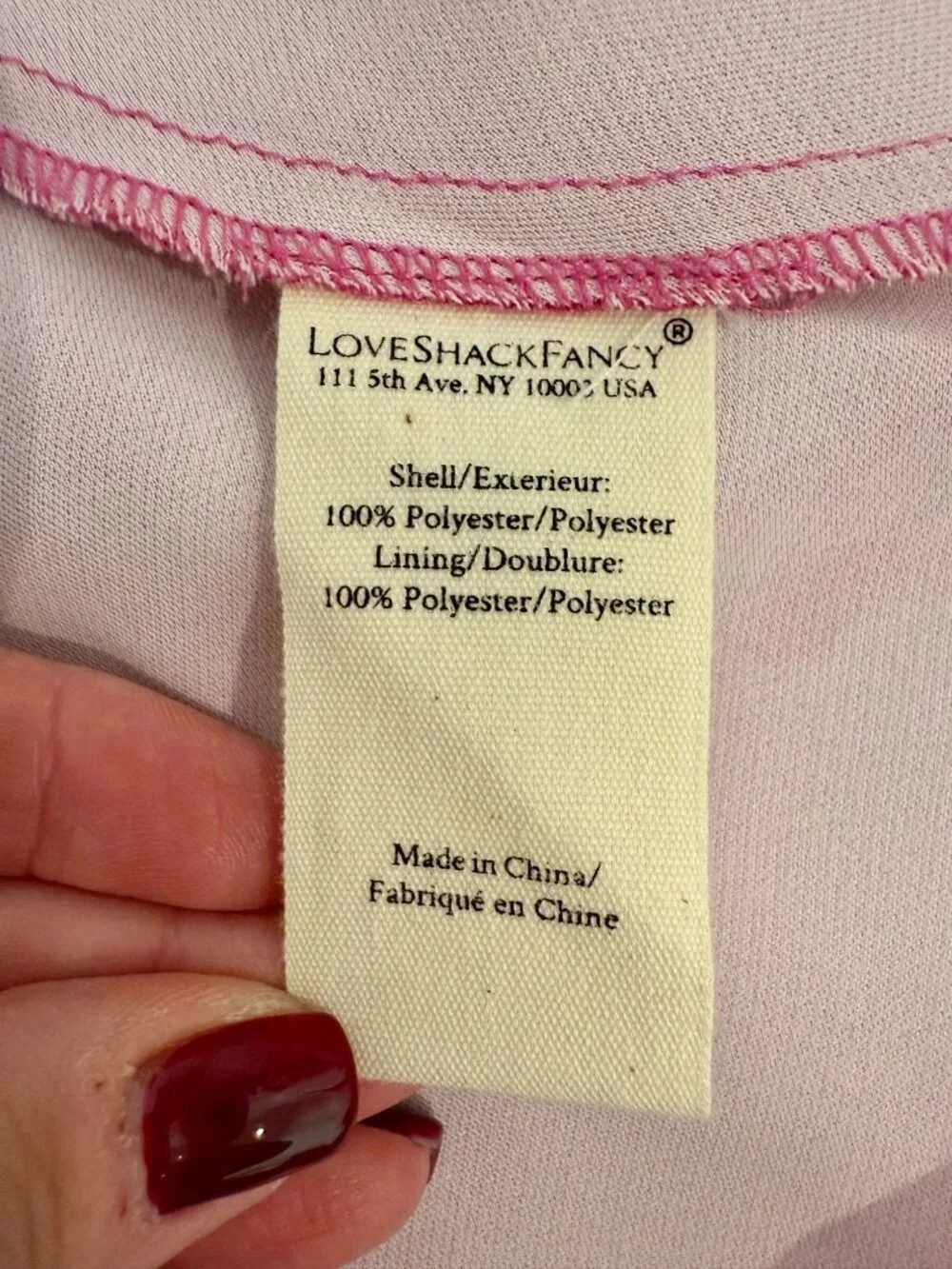 Loveshackfancy Joelette Midi-Dress Rasberry Rose Kentucky Derby - Size 0 - Picture 4 of 9